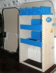 03_Scaffalature metalliche Syncro System per Ford Connect a Torino